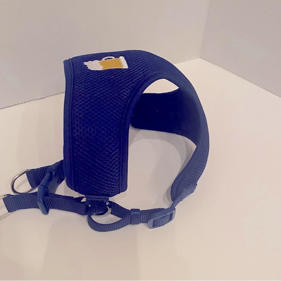 🌟🌟Host Pick🌟🌟TOP PAWS DOG HARNESS BEER THEME-size Medium-Blue - Picture 3 of 6